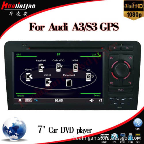 2 DIN Car DVD Player for Audi A3 Audi S3 GPS Navigation (HL-8796GB)